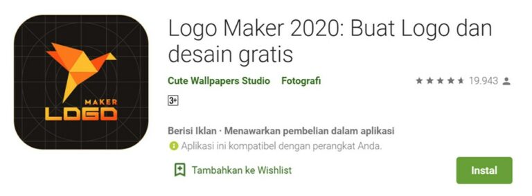 Aplikasi Logo Maker 2020 - Cute Wallpapers Studio