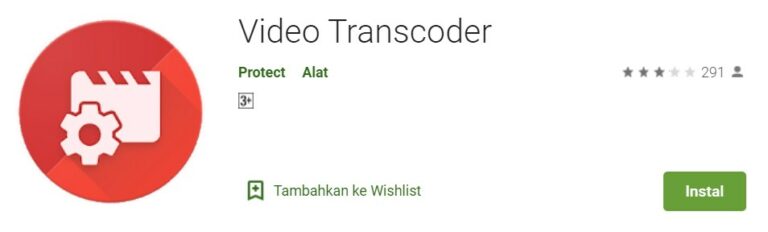 Aplikasi Video Transcoder