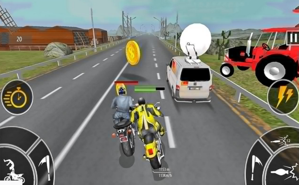 Game Balap Motor Bike Attack Race